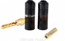 Atlas Cable Non Solder Z-plug Black. Od ręki. Skorzystaj z 30 rat 0% w salonie Ultimate Audio Konin